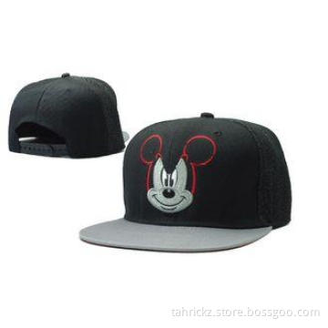 6 Panel Camouflage Snapback Baseball Caps 3D Embroidery , A